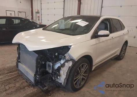 2019 Ford Edge Titanium from USA, damaged, VIN 2FMPK4K95KBC60984